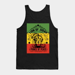 Lion of Judah Prince of Peace Tank Top